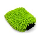 Chenille Wash Mitt Lime Green - Mosókesztyű