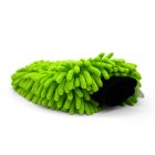 Chenille Wash Mitt Lime Green - Mosókesztyű